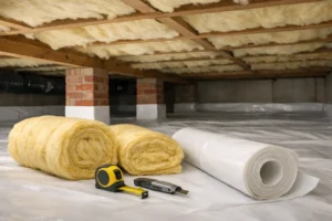 Crawl Space Insulation and Vapor Barrier Cost