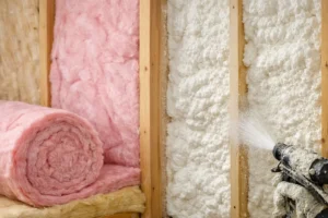 Fiberglass Batt vs Spray Foam