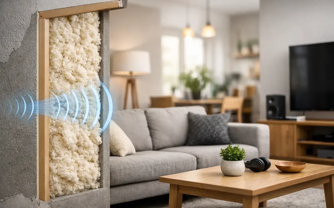 How Open Cell Absorbs Sound in a Home