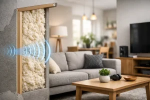 How Open Cell Absorbs Sound in a Home