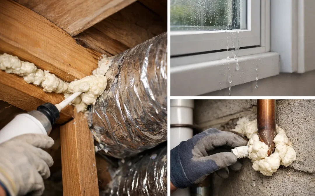 How Spray Foam Seals Leaks Throughout Your Home