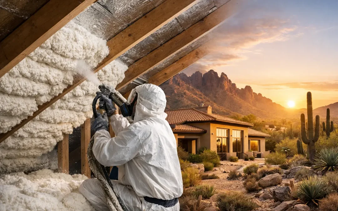 Top Benefits of Spray Foam for Arizona Homes