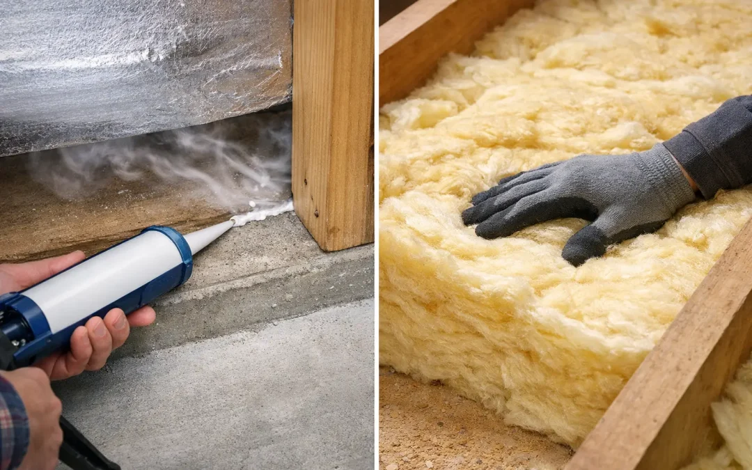 Air Sealing vs Insulation Difference Explained