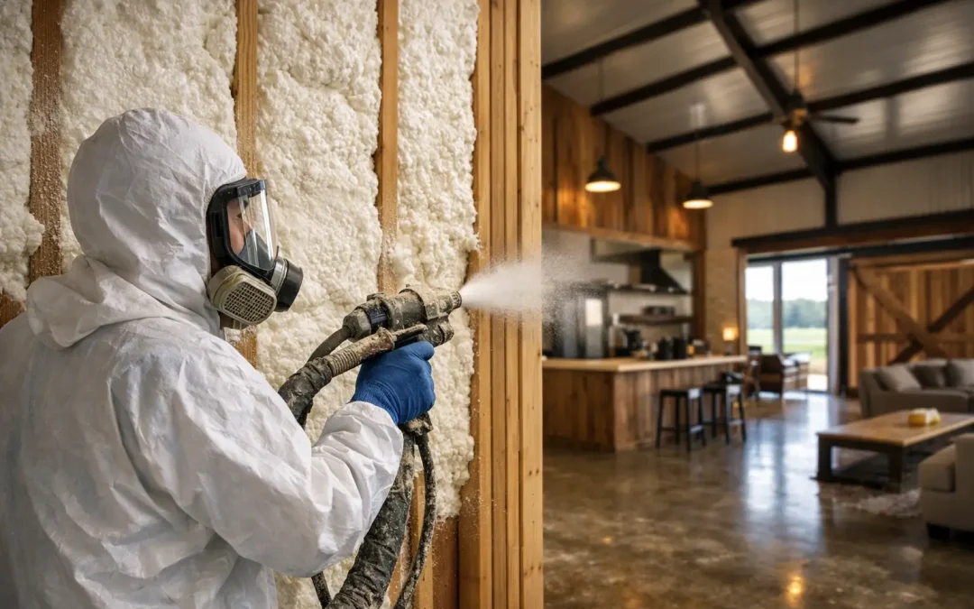 Is Spray Foam for Barndominiums Worth It?