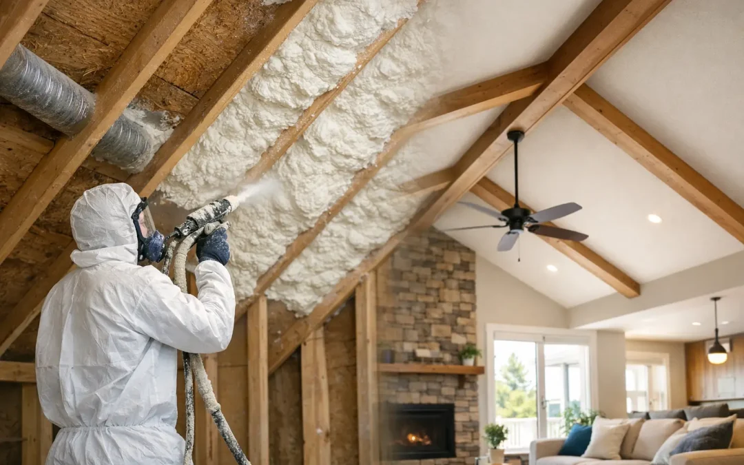 Is Spray Foam for Vaulted Ceilings Worth It?